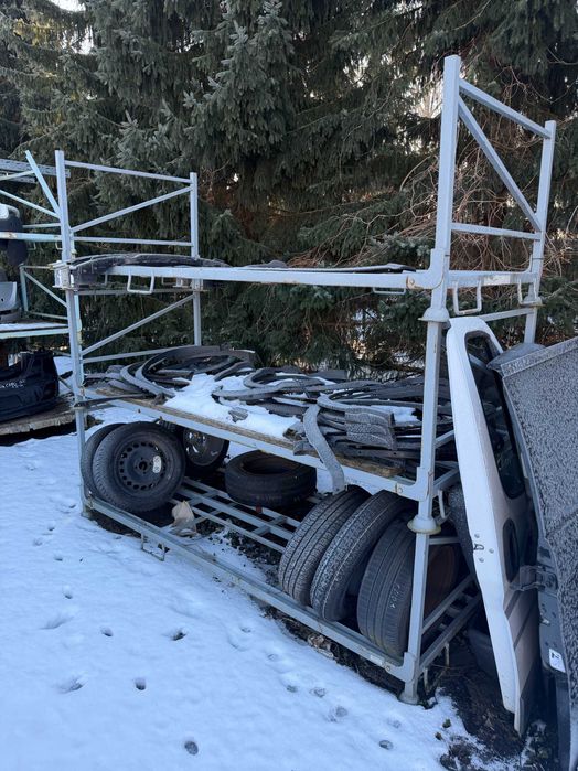 Regały magazynowe składane 228x127x107