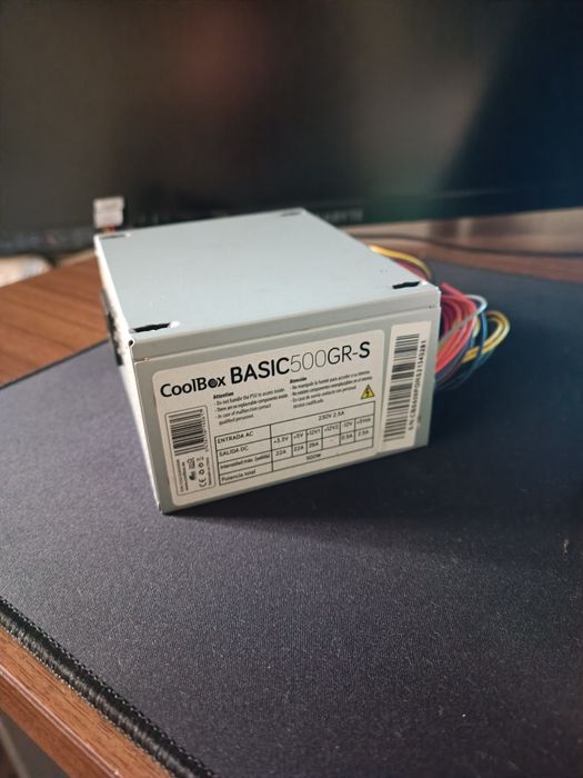 Fonte SFX Compacta CoolBox BASIC500GR-S 500W
