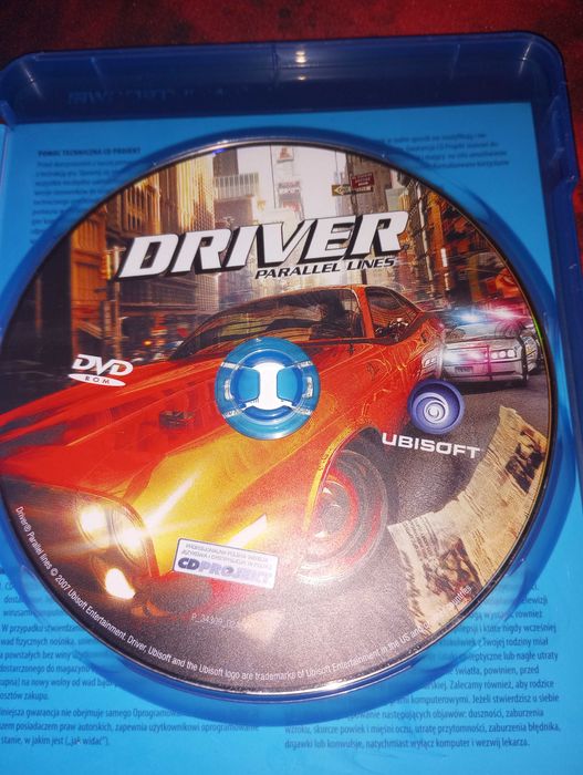 GRA PC DVD - Driver: Parallel Lines PL - Akcja szybka jak samochody