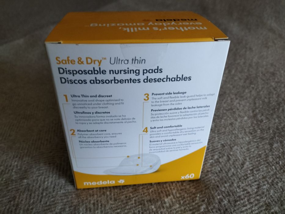 Discos absorventes descartáveis Medela - NOVO