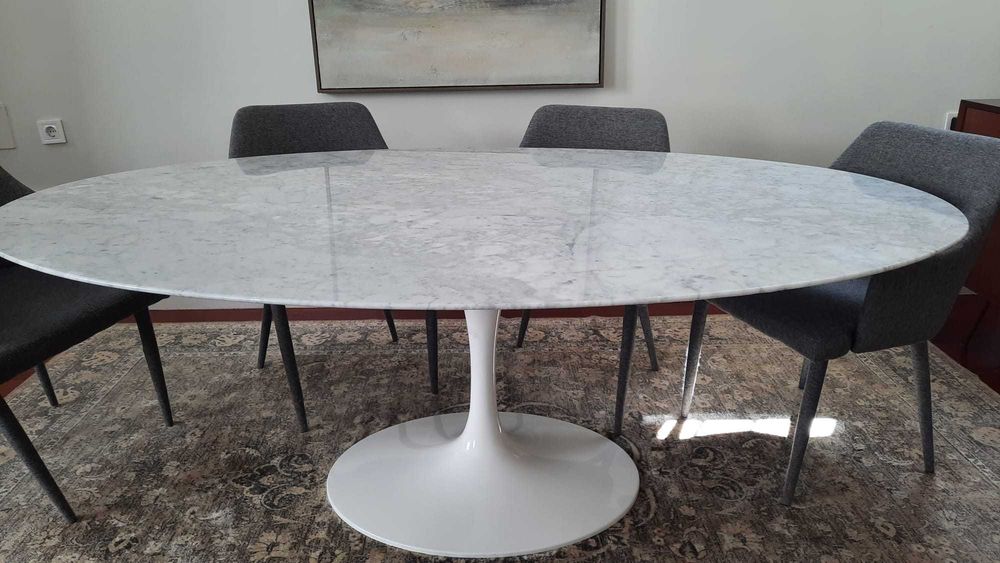 Mesa marmore carrara