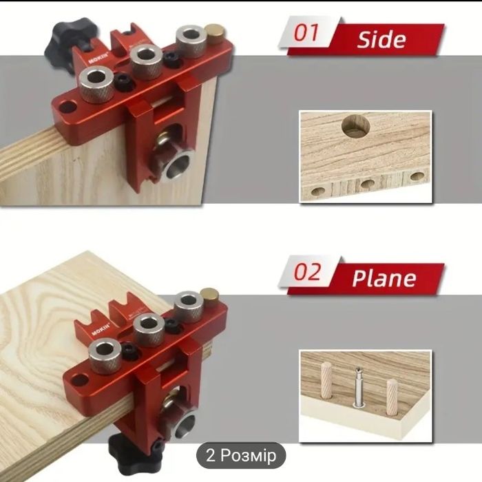 Кондуктор меблевий під мініфікс