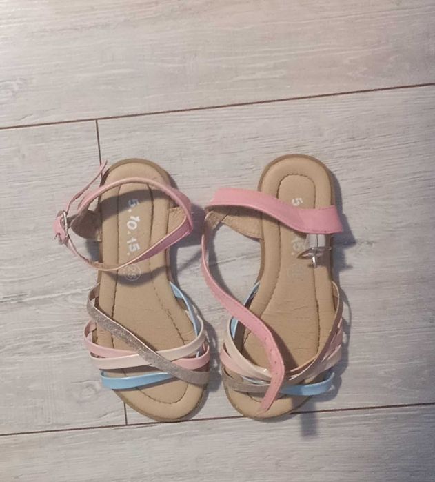 sandały dziewczęce dla dzieci 5.10.15