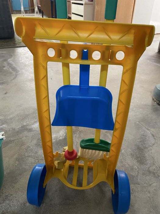 Conjunto briquedo limpeza de casa