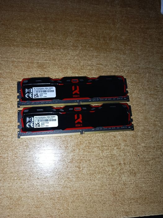 Goodram ddr4 16гб 3200мгц.Є гарантія.