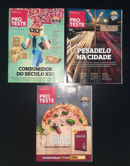 Revistas Deco Proteste - NOVAS