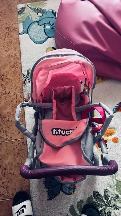 Carrinho de Passeio para Bonecos com Bolsa Titucho – Usado