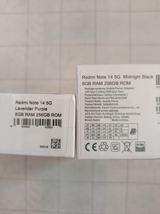 Xiaomi Redmi Note 14 "5G"  8/256  з NFC  Глобальна версія