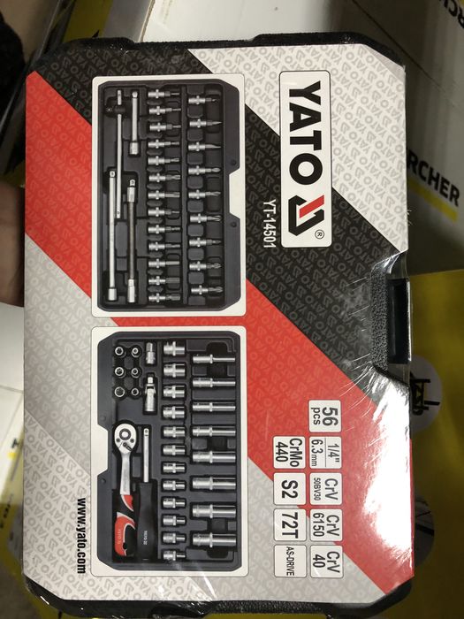 Набор инструментом 56 предметов YATO YT-14501
