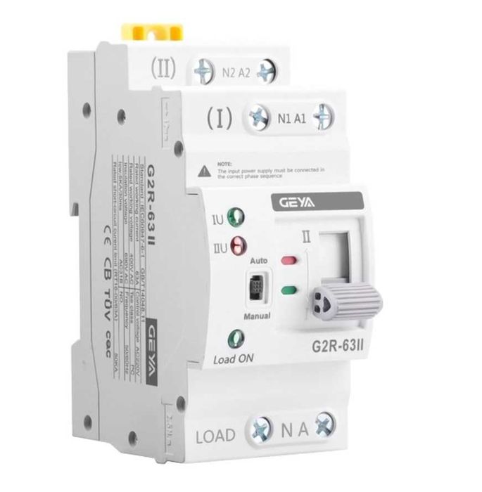 GEYA 63А G2R-63 2P Din АВР Новий