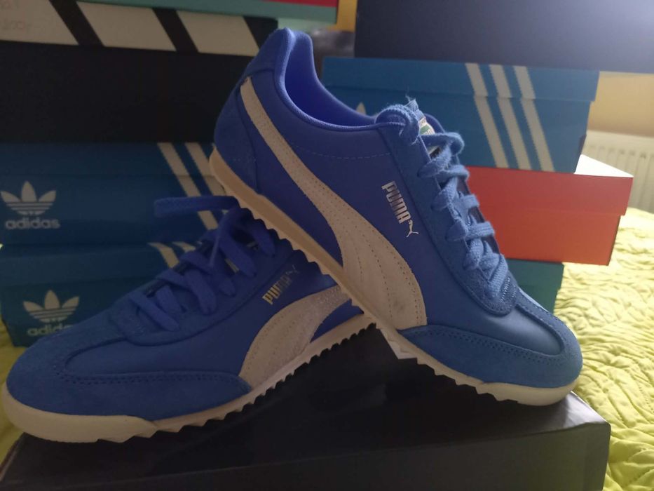 Nowe niebieskie Pumy r 38