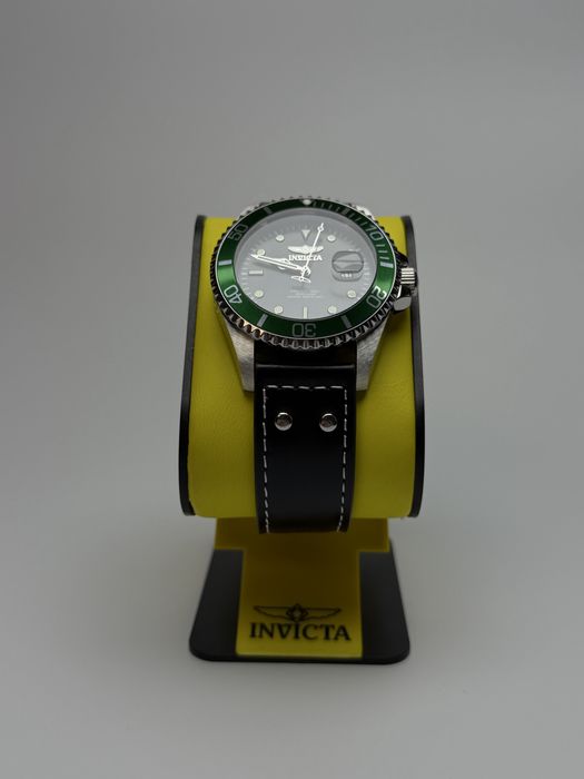 Invicta 22072, чоловічий годинник зі шкіряним ремінцем, касіо, інвікта