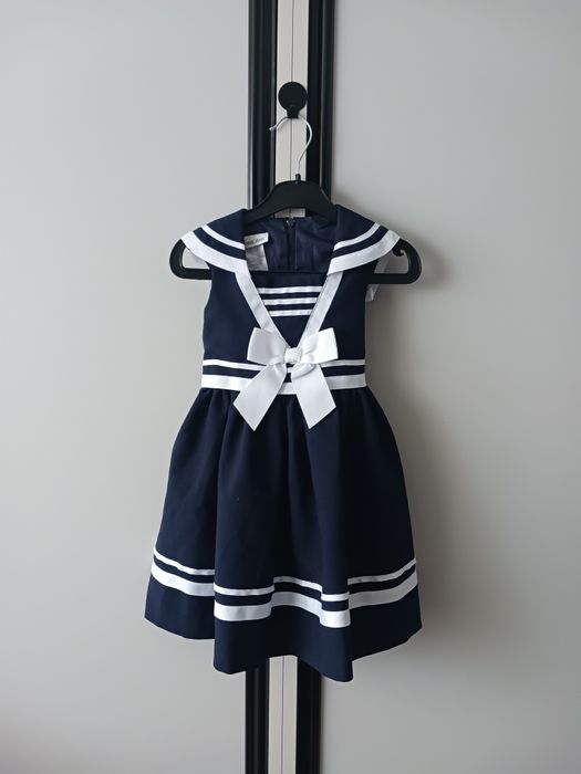 Sukienka galowa marynistyczny styl rozm. 92