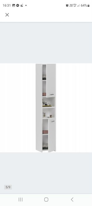 Szafka model MODERM Ł-1, biała