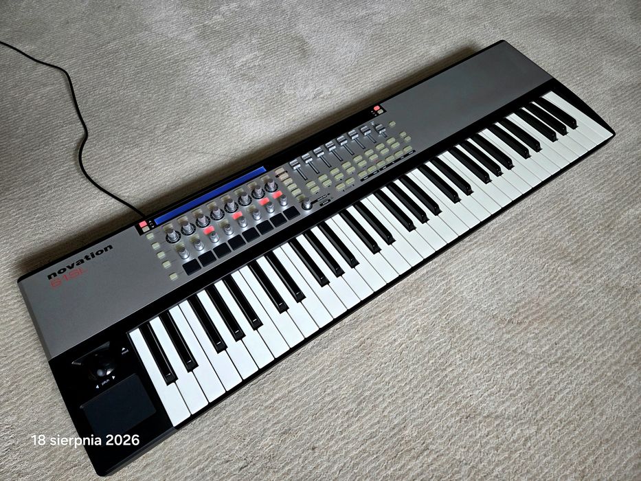 Keyboard-Klawiatura sterująca Midi  NOVATION 61SL MK2