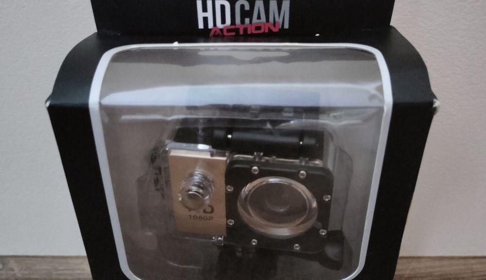 Wodoodporna kamera sportowa HDCAM Action 1080P