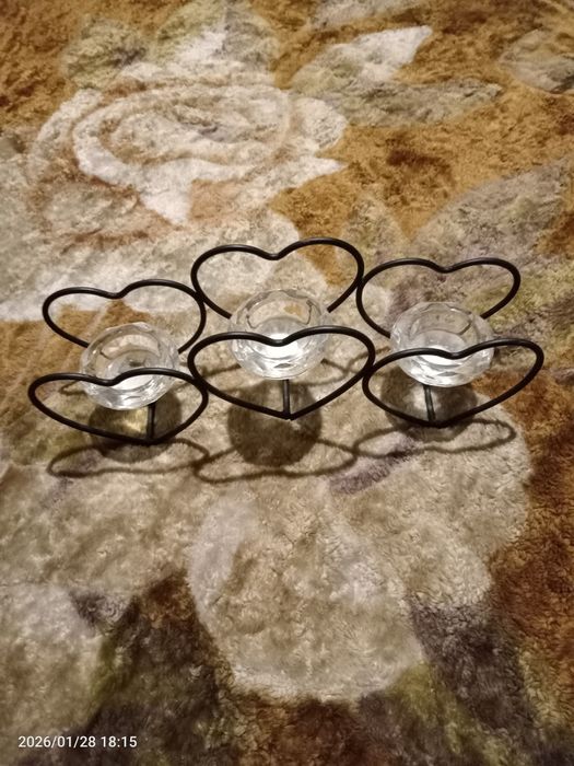 Подсвечник Сердце