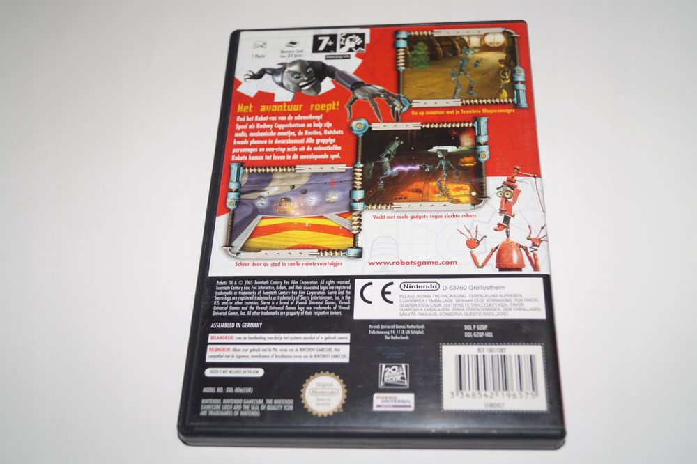 Robots Nintendo Gamecube Pal