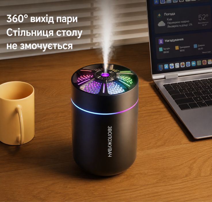 Зволожувач повітря в авто