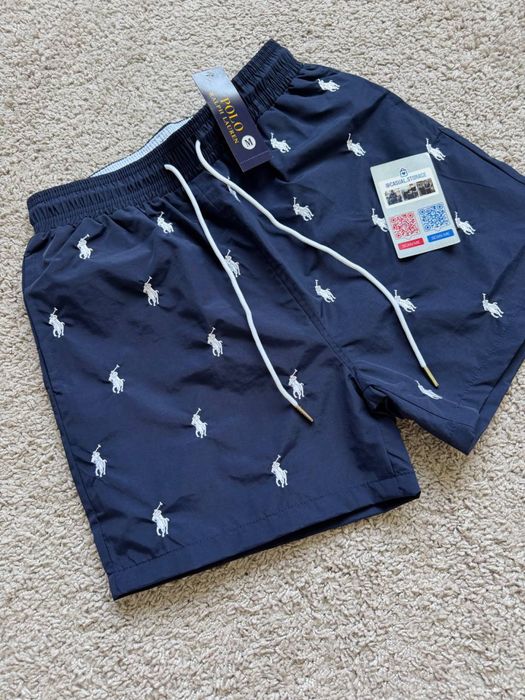 Шорты Polo Ralph Lauren монограммные плащевка