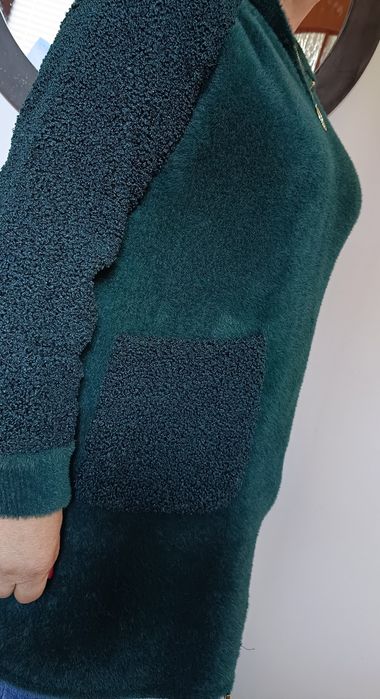 Alpaka NOWA butelkowa zieleń r. 42/44