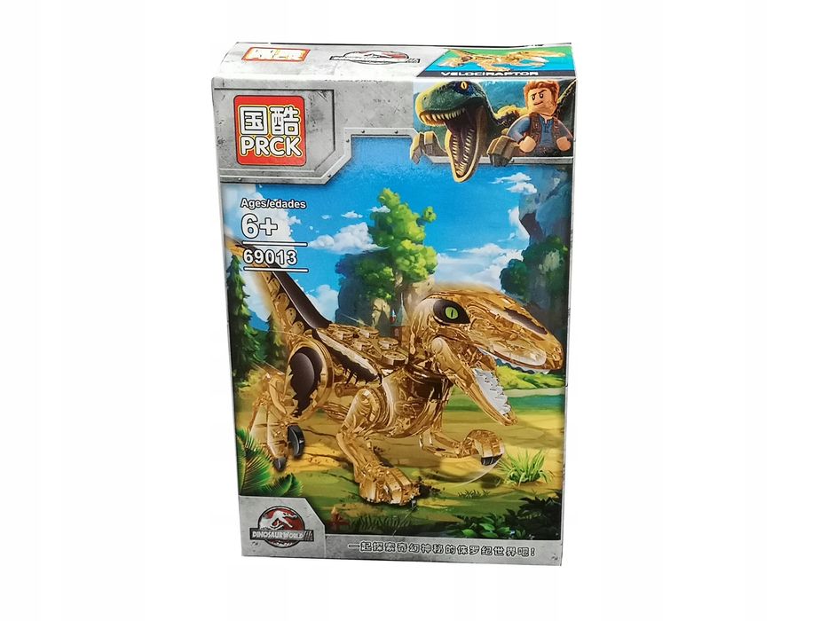 Jurassic World Kryształowy Dino Velociraptor