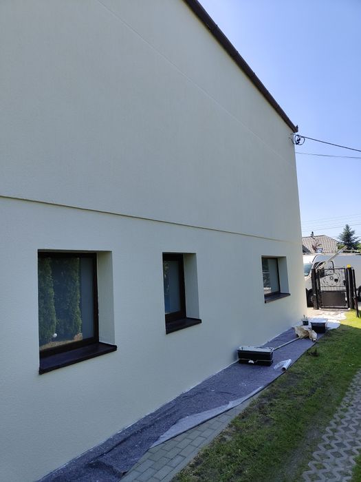 Mycie i malowanie elewacji, kostki, dachów