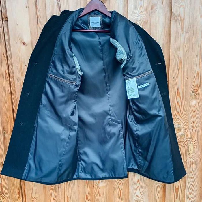 Klasyczny męski płaszcz 70%wełny