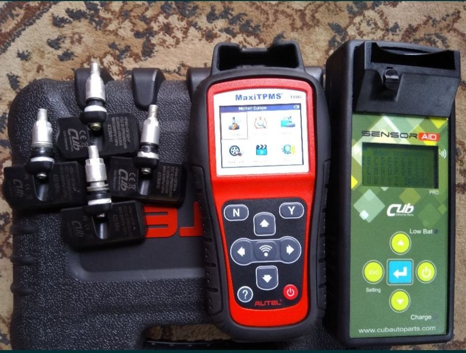 Programowanie kodowanie klonowanie czujników TPMS