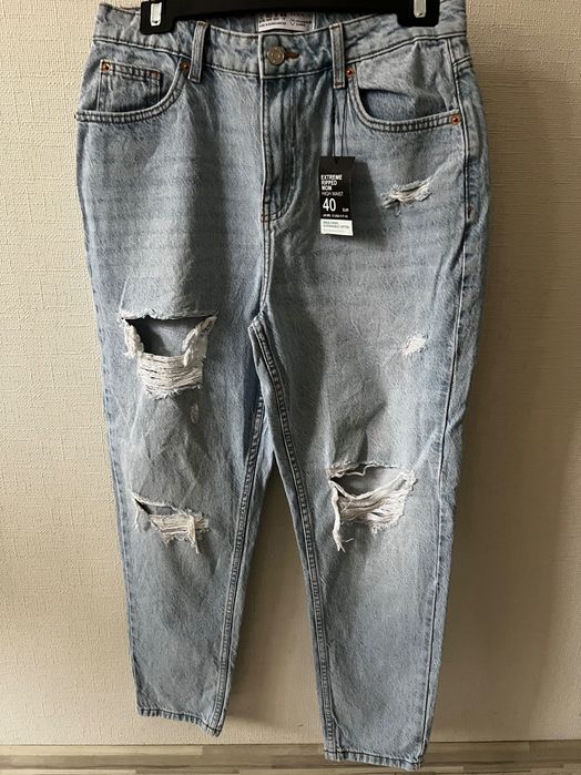 Нові джинси Mom fit ,40р, Primark,Англія, 780гр