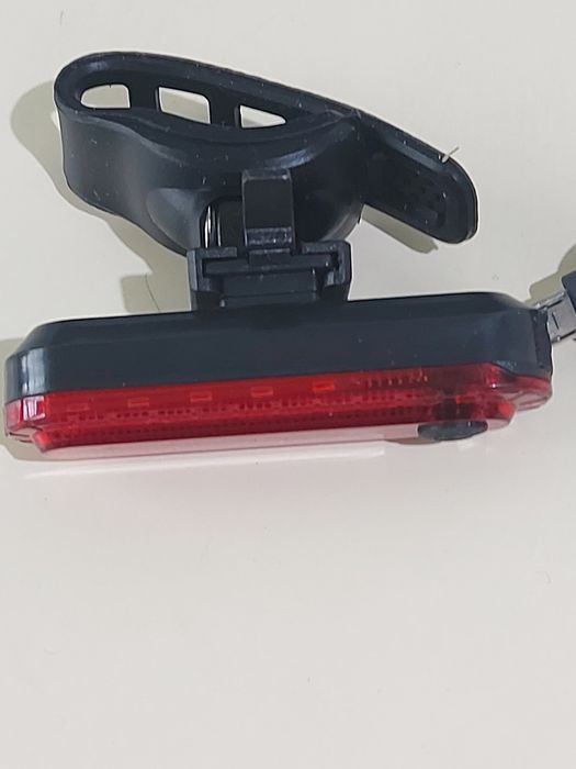 Luz LED recarregável usb, para bicicletas, trotinete.