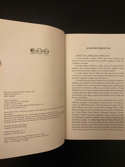 Livro Gravar as Marcas de Veronica Roth