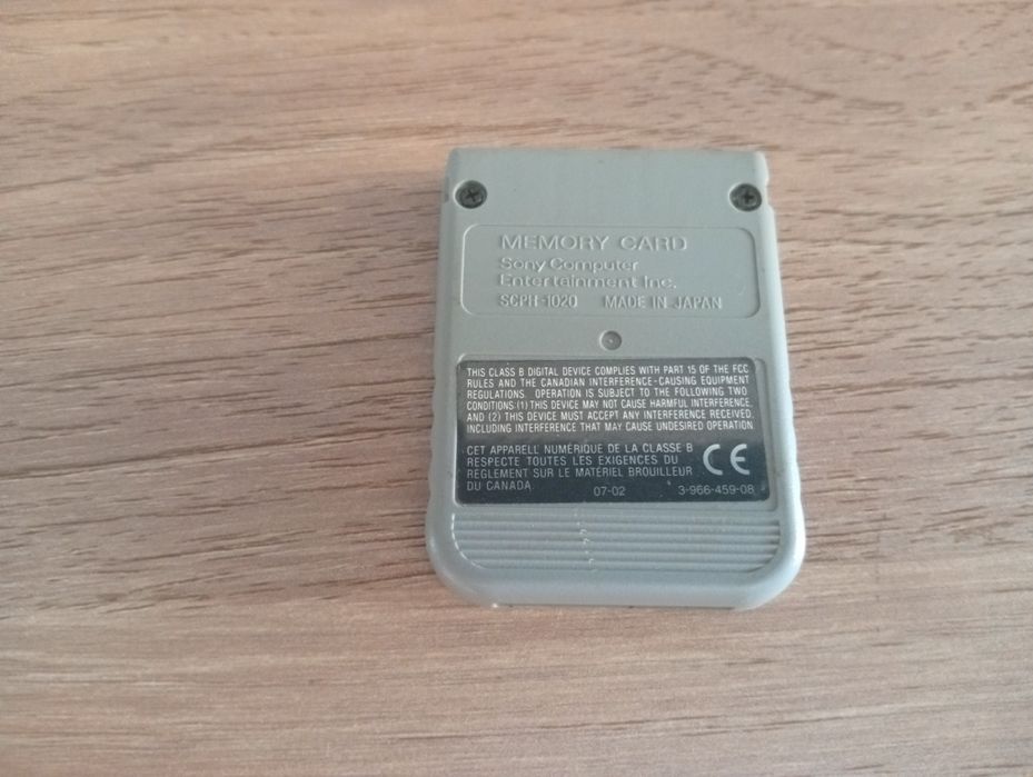Cartão de memória PS1