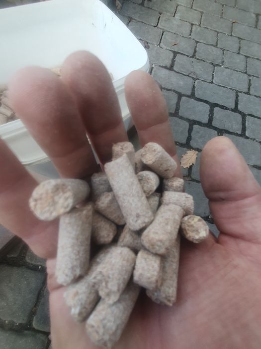 Zanęta wędkarska w postaci peletu z otrębów zbożowych 20kg