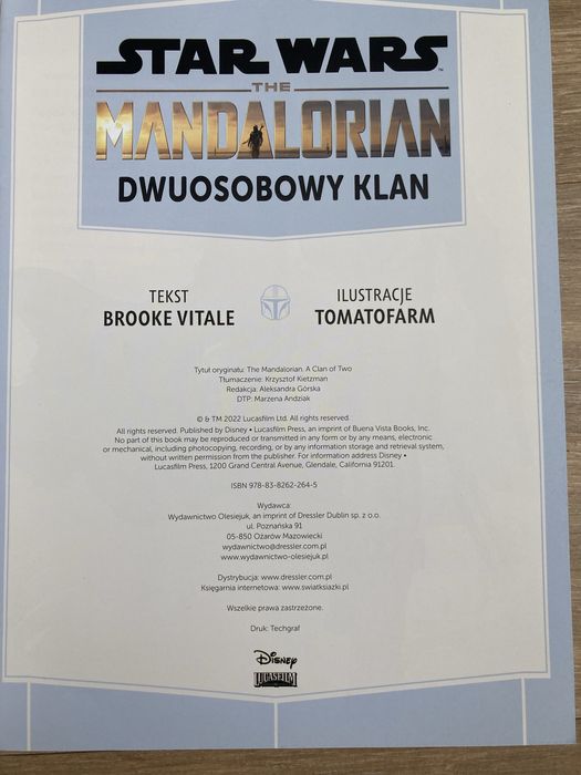 Opowieści z naklejkamk Star wars dwuosobowy klan