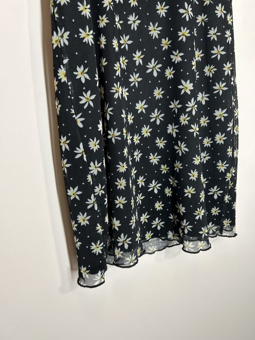 Sukienka mini w kwiatuszki (Mesh)