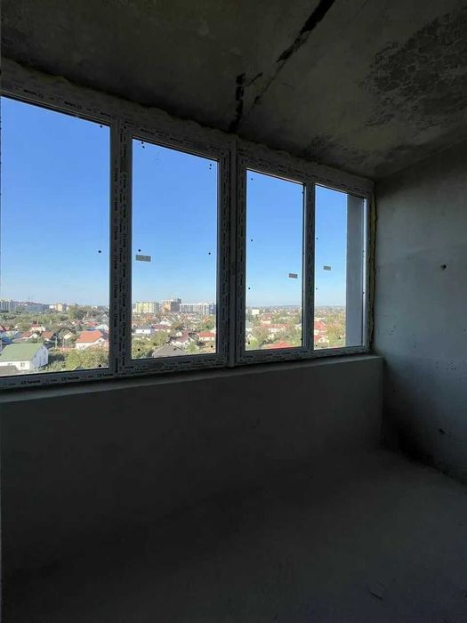 Видова 1к квартира в збудованому будинку