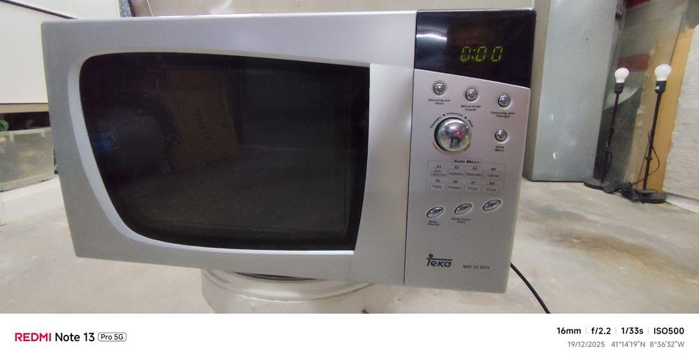 Vendo Microondas Teka MW 20 BFS
