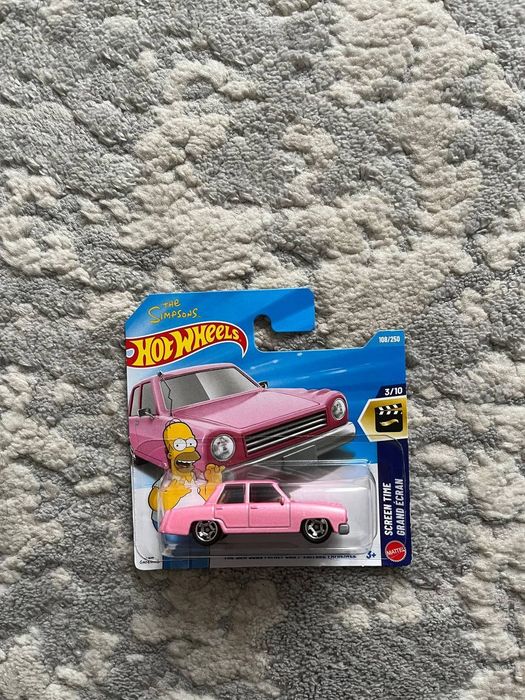 Hot wheels Simpsons Family car homer simpson Симпсони