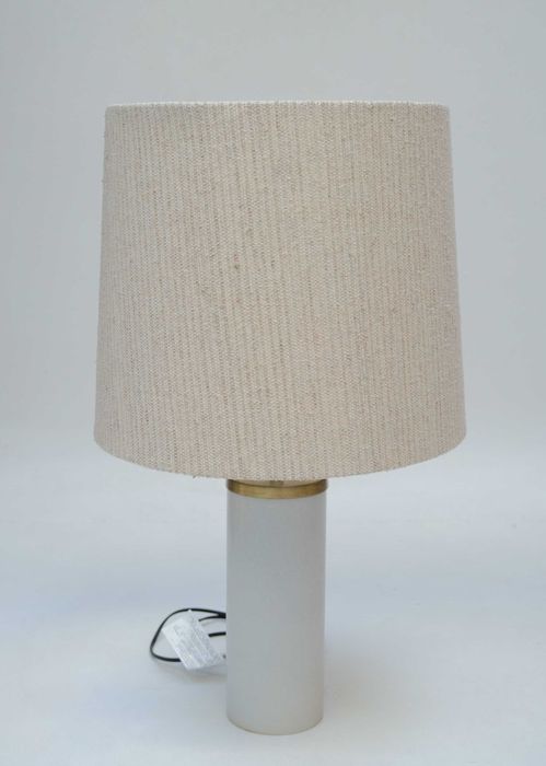 Abajur de tecido elegante