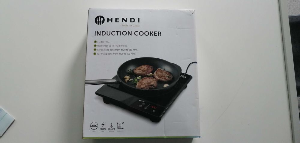 Profesjonalna kuchenka indukcyjna Hendi 1800W (Model 239209)