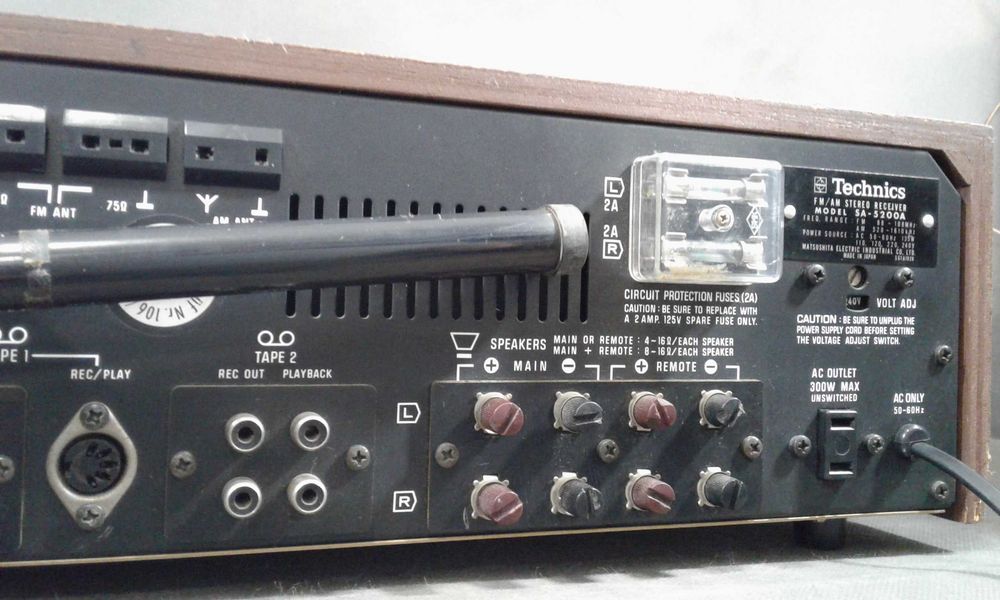TECHNICS SA-5200A,amplituner stereo,vintage