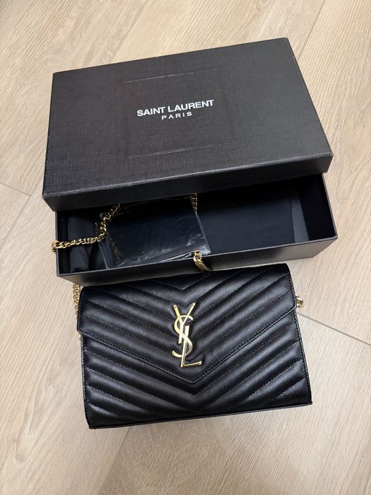 YSL torebka kate na ramie black