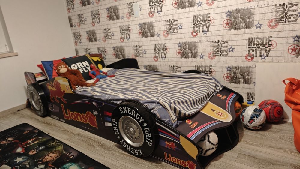 Cama carro F1 de criança