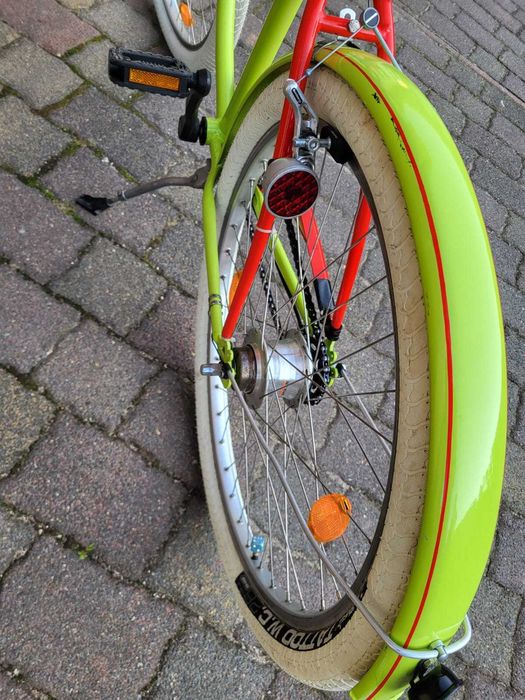 Rower Holenderka / Beach Cruiser / Śliczny / Prawie jak nowy /7 biegów