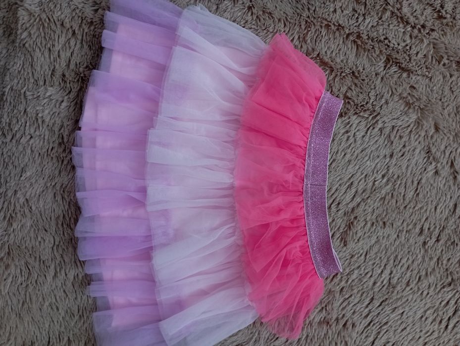 Фатінова різнокольорова спідничка 134р 8-9р