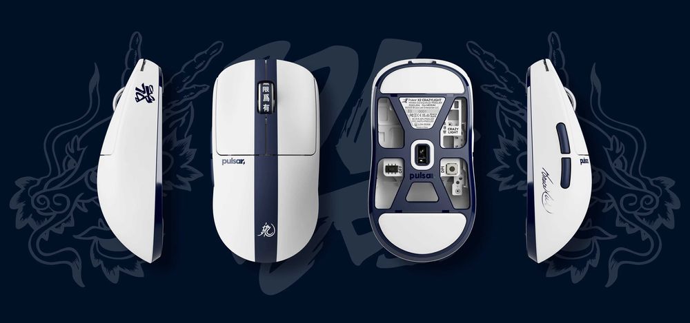 Pulsar X2 Crazylight x Pikachu 8K 35 грамм Игровая мышь