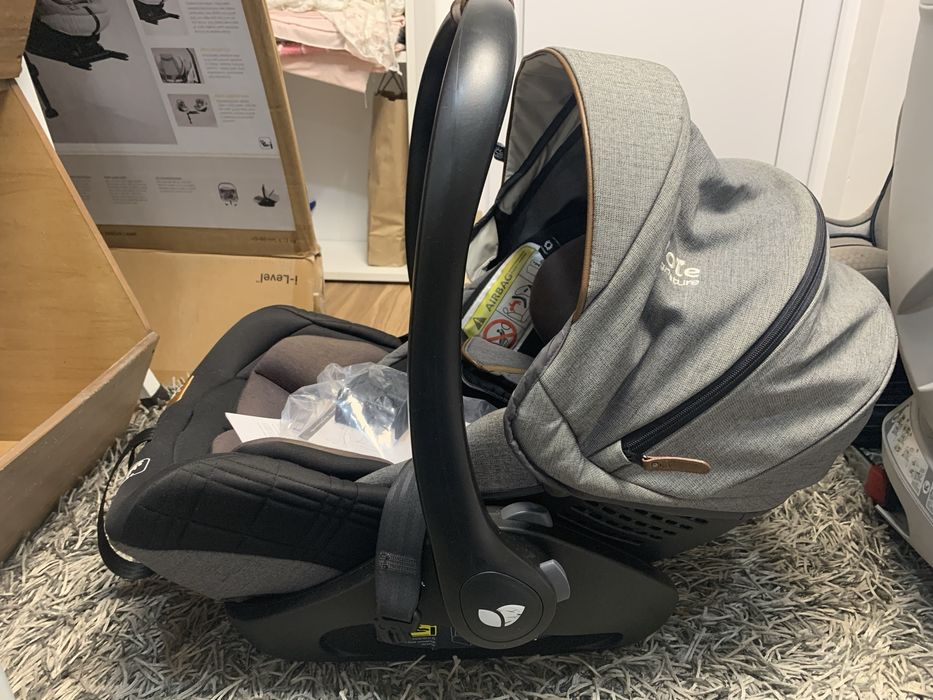 Cadeira/ovo joie i-level signature carbon