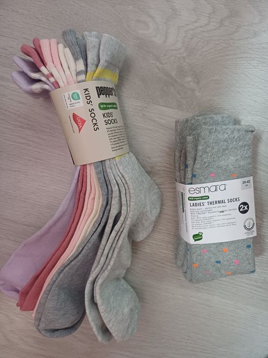 Skarpetki 39-42, 9 sztuk