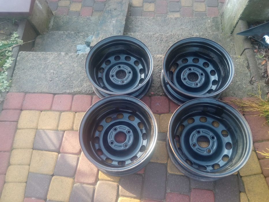 Диски колісні сталеві R14 4x108 ET41.5 DIA63.5 5.5J M12x1.5